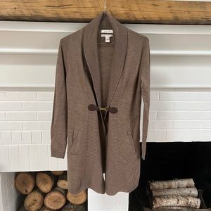 Ellen Tracy womens merino wool blend midi sweater. Size med. Like new